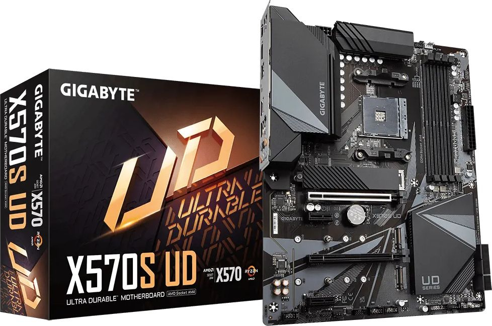 Материнская плата Gigabyte X570S UD Soc-AM4 AMD X570 4xDDR4 ATX AC`97 8ch(7.1) 2.5Gg RAID+HDMI — фото 5