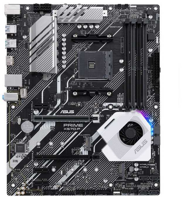 Материнская плата Asus PRIME X570-P Soc-AM4 AMD X570 4xDDR4 ATX AC`97 8ch(7.1) GbLAN RAID+HDMI — фото 4