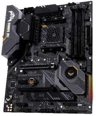 Материнская плата Asus TUF GAMING X570-PLUS (WI-FI) Soc-AM4 AMD X570 4xDDR4 ATX AC`97 8ch(7.1) GbLAN RAID+HDMI+DP — фото 5