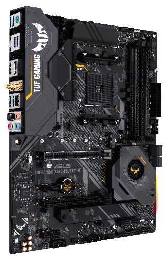 Материнская плата Asus TUF GAMING X570-PLUS (WI-FI) Soc-AM4 AMD X570 4xDDR4 ATX AC`97 8ch(7.1) GbLAN RAID+HDMI+DP — фото 3