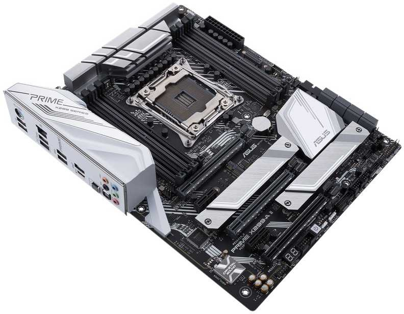 Материнская плата Asus PRIME X299-A II Soc-2066 Intel X299 8xDDR4 ATX AC`97 8ch(7.1) GbLAN RAID — фото 2