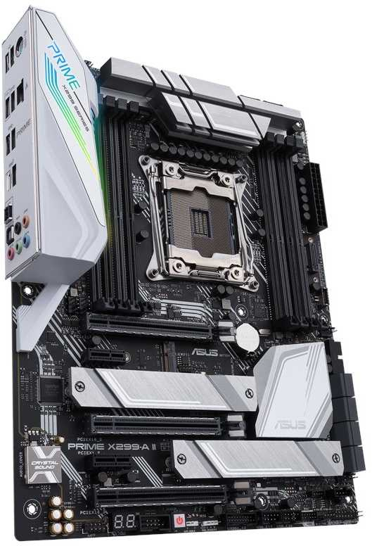 Материнская плата Asus PRIME X299-A II Soc-2066 Intel X299 8xDDR4 ATX AC`97 8ch(7.1) GbLAN RAID — фото 4