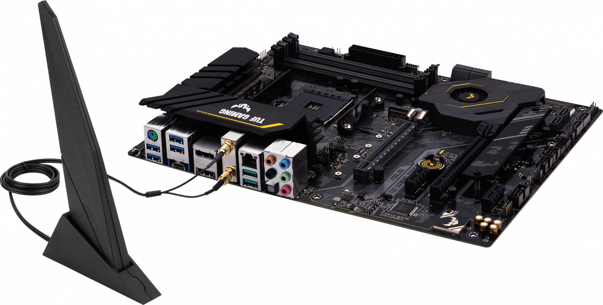 Материнская плата Asus TUF GAMING X570-PRO (WI-FI) Soc-AM4 AMD X570 4xDDR4 ATX AC`97 8ch(7.1) 2.5Gg RAID+HDMI+DP — фото 7