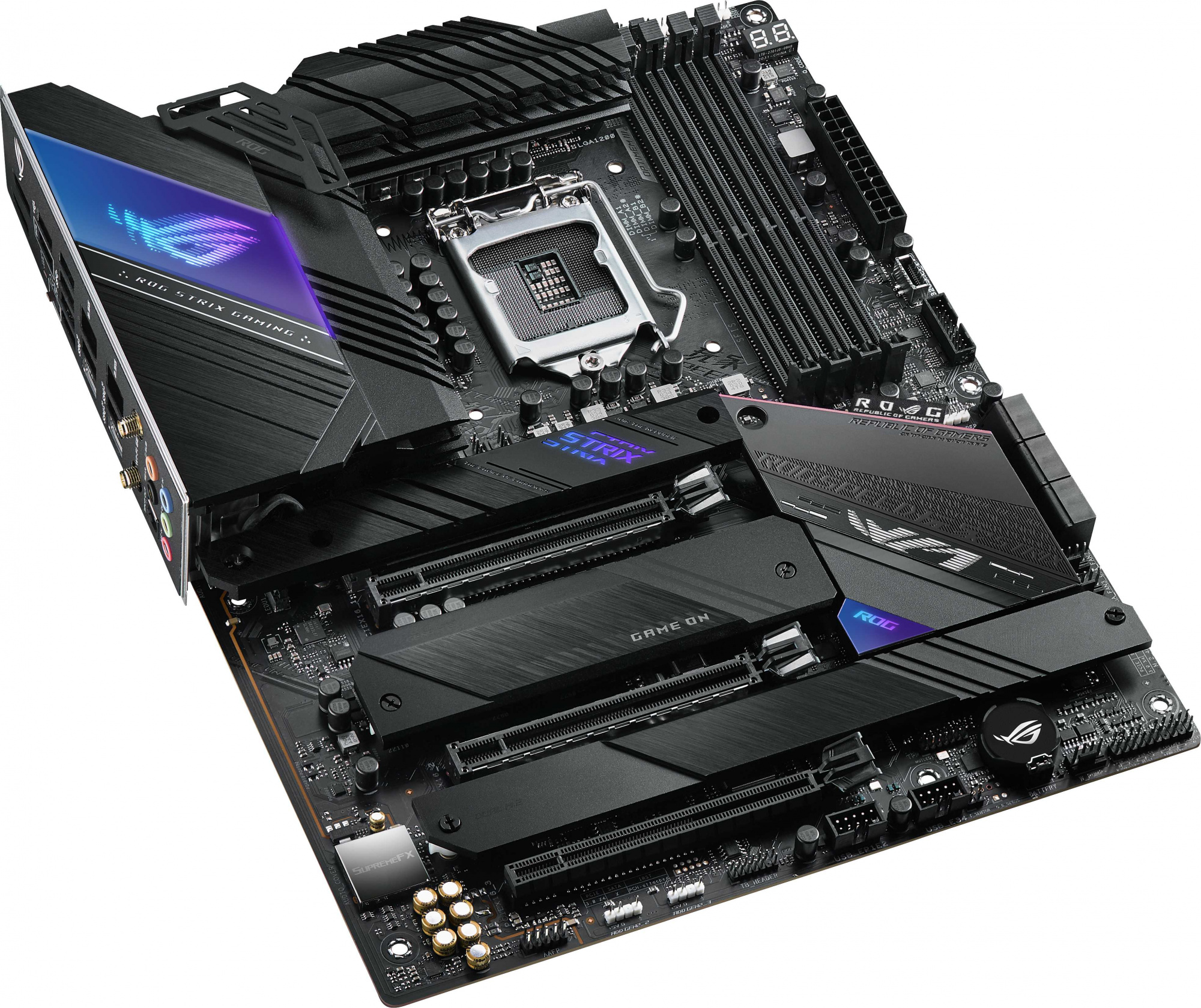 Материнская плата Asus ROG STRIX Z590-E GAMING WIFI Soc-1200 Intel Z590 4xDDR4 ATX AC`97 8ch(7.1) 2x2.5Gg RAID+HDMI — фото 6