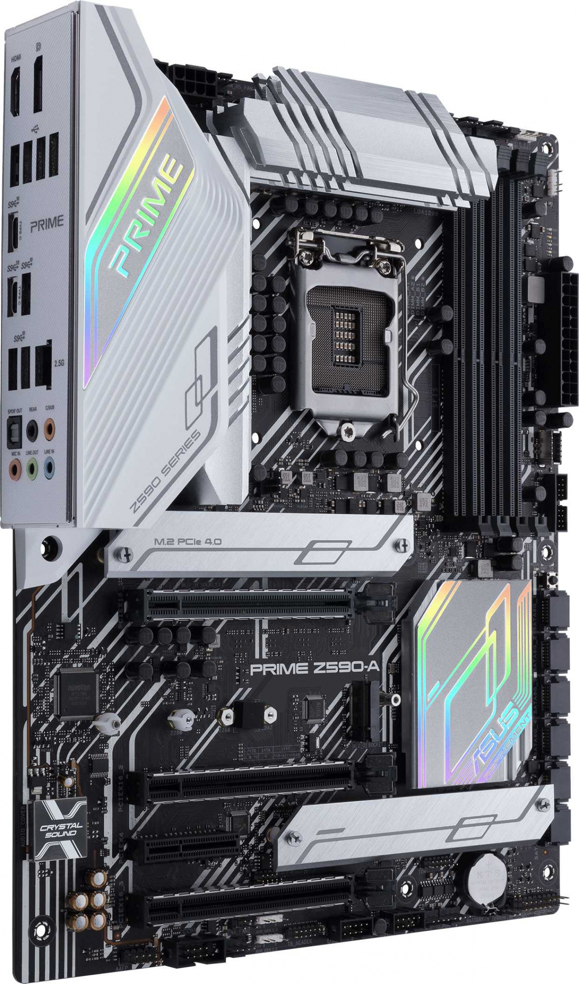 Материнская плата Asus PRIME Z590-A Soc-1200 Intel Z590 4xDDR4 ATX AC`97 8ch(7.1) 2.5Gg RAID — фото 2