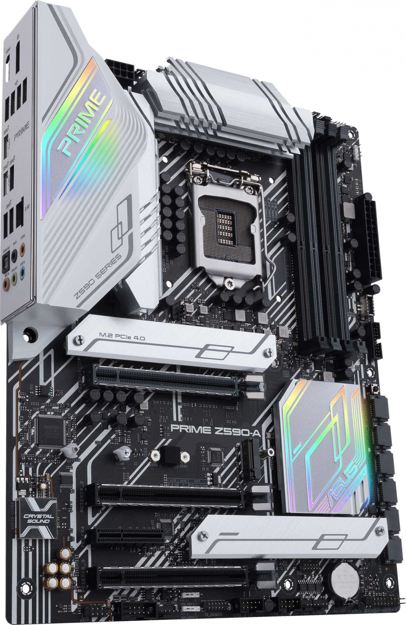 Материнская плата Asus PRIME Z590-A Soc-1200 Intel Z590 4xDDR4 ATX AC`97 8ch(7.1) 2.5Gg RAID — фото 3