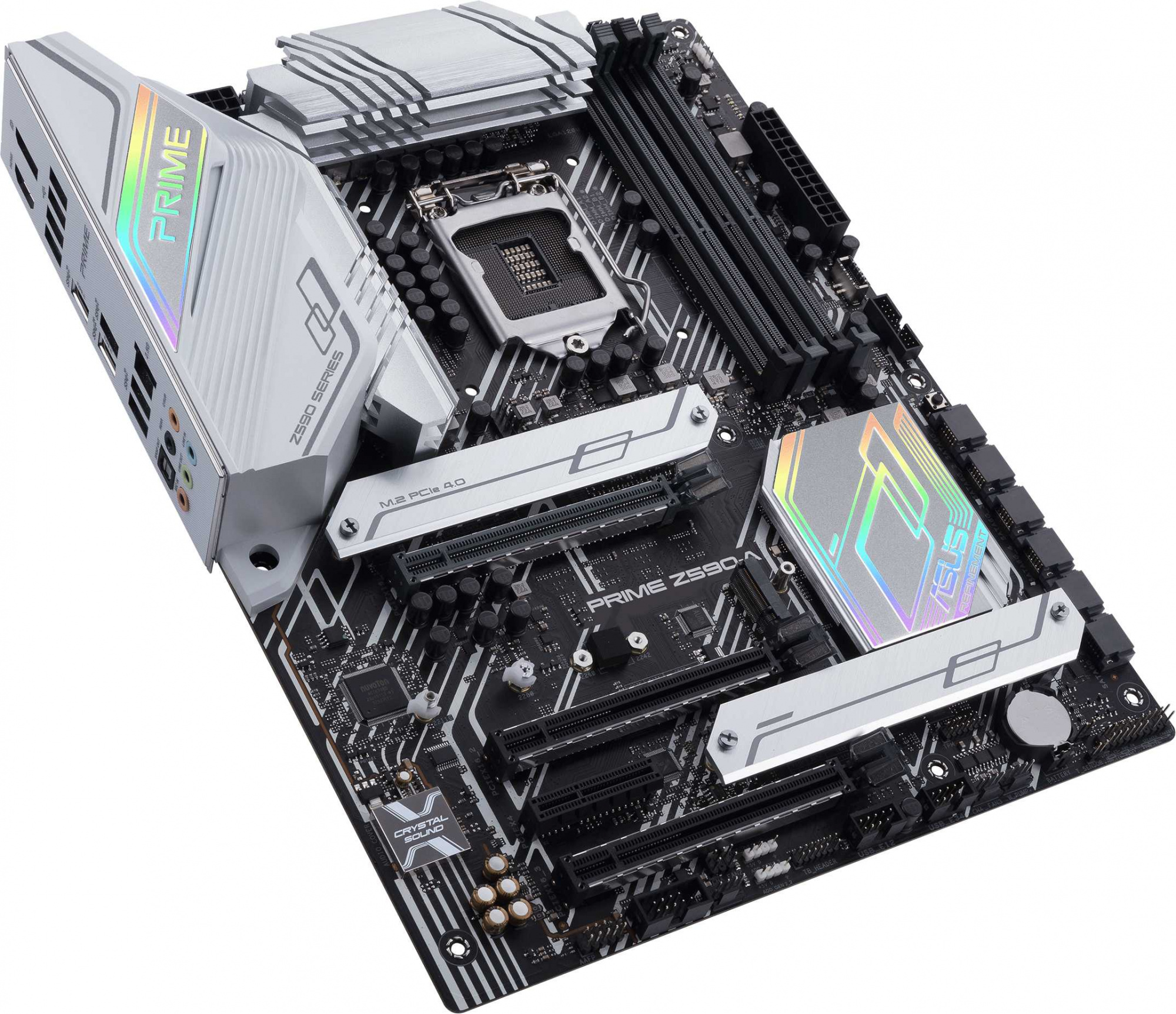 Материнская плата Asus PRIME Z590-A Soc-1200 Intel Z590 4xDDR4 ATX AC`97 8ch(7.1) 2.5Gg RAID — фото 5