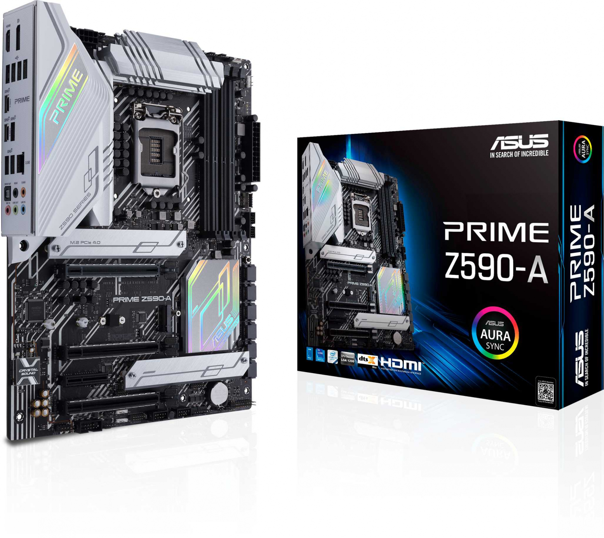 Материнская плата Asus PRIME Z590-A Soc-1200 Intel Z590 4xDDR4 ATX AC`97 8ch(7.1) 2.5Gg RAID — фото 8