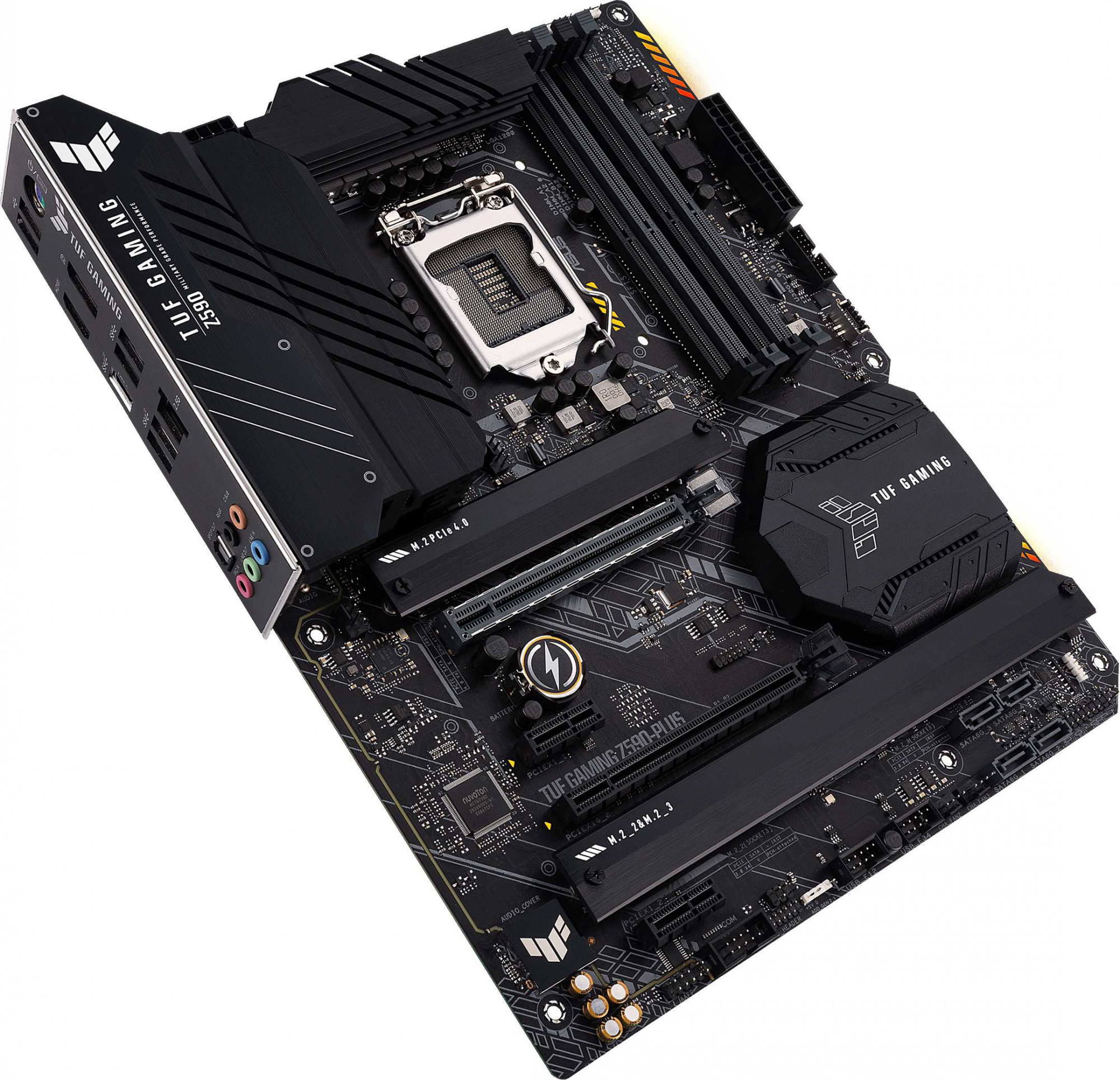 Материнская плата Asus TUF GAMING Z590-PLUS Soc-1200 Intel Z590 4xDDR4 ATX AC`97 8ch(7.1) 2.5Gg RAID+HDMI+DP — фото 11