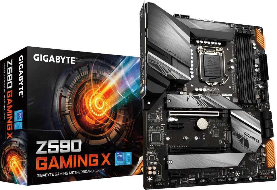 Материнская плата Gigabyte Z590 GAMING X Soc-1200 Intel Z590 4xDDR4 ATX AC`97 8ch(7.1) 2.5Gg RAID+DP — фото 4