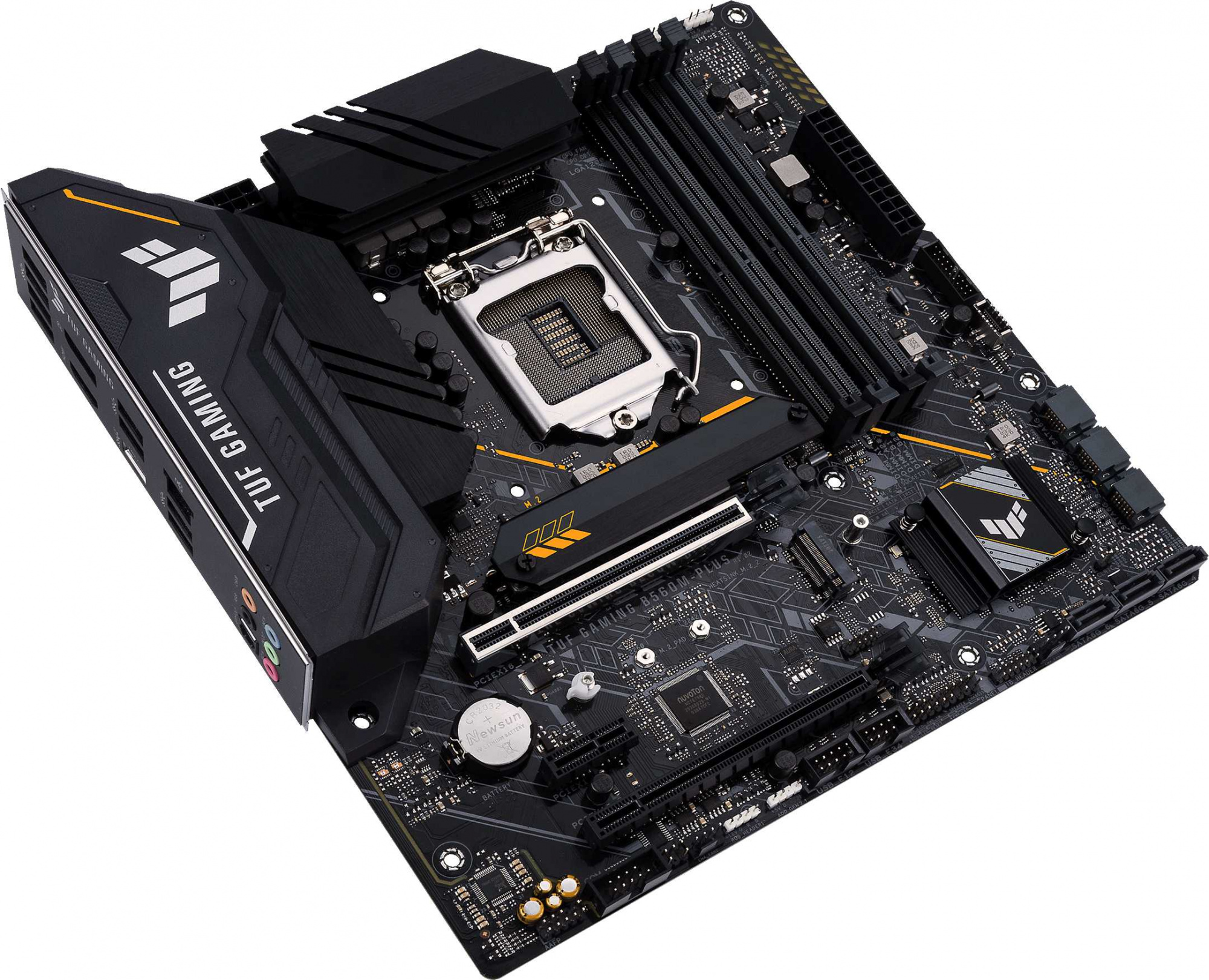 Материнская плата Asus TUF GAMING B560M-PLUS Soc-1200 Intel B560 4xDDR4 mATX AC`97 8ch(7.1) 2.5Gg+HDMI+DP — фото 4
