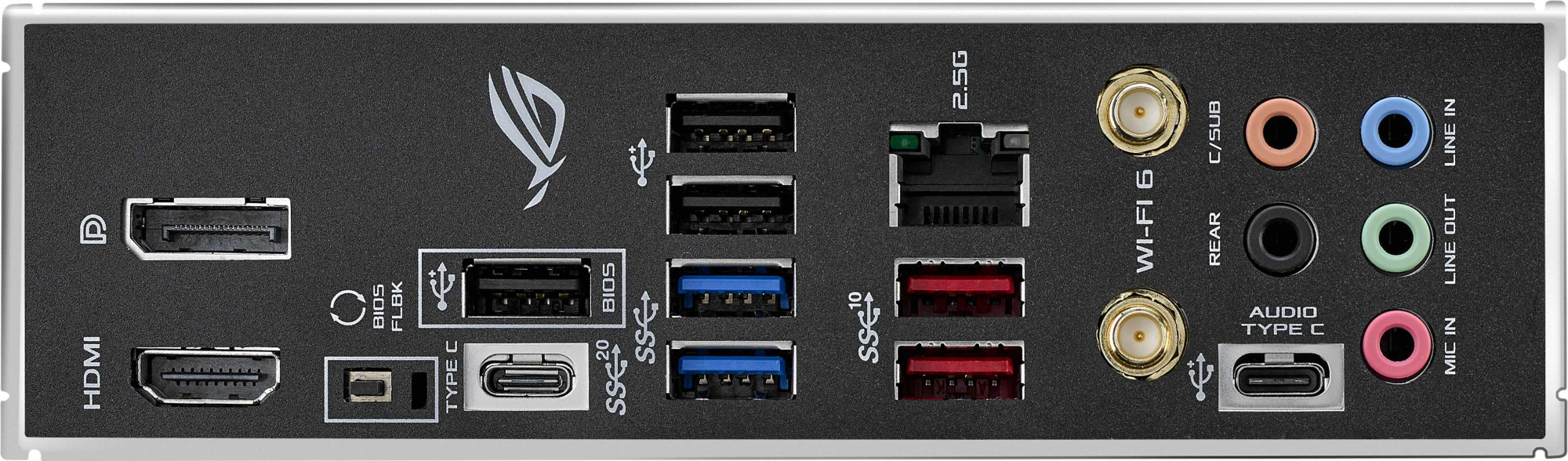 Материнская плата Asus ROG STRIX B560-F GAMING WIFI Soc-1200 Intel B560 4xDDR4 ATX AC`97 8ch(7.1) 2.5Gg+HDMI+DP — фото 6