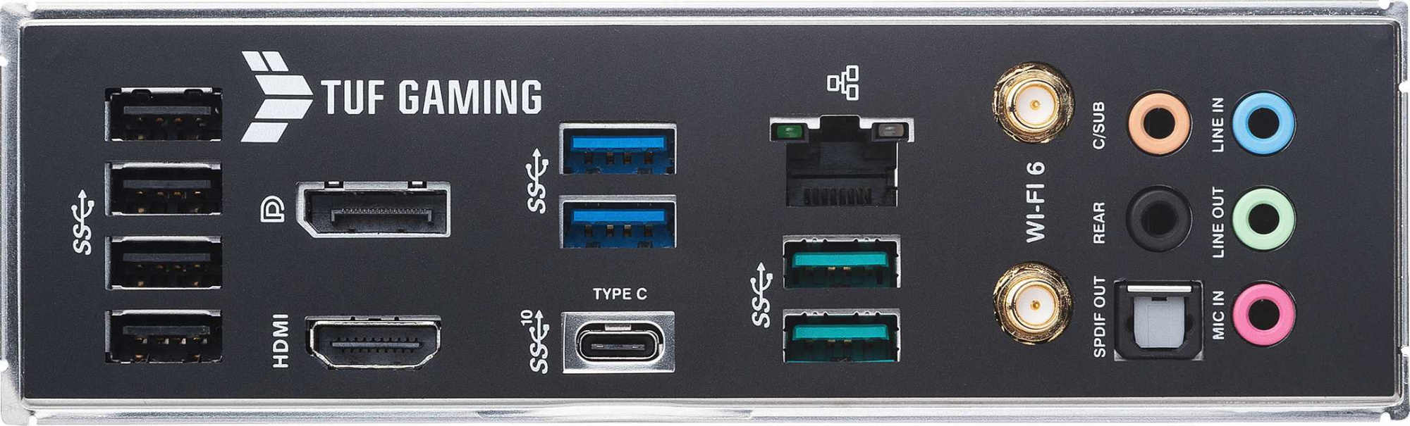 Материнская плата Asus TUF GAMING B560M-PLUS WIFI Soc-1200 Intel B560 4xDDR4 mATX AC`97 8ch(7.1) 2.5Gg+HDMI+DP — фото 5