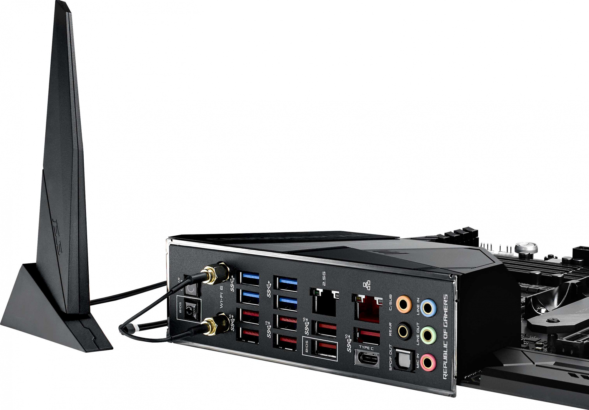 Материнская плата Asus ROG CROSSHAIR VIII HERO(WI-FI) Soc-AM4 AMD X570 4xDDR4 ATX AC`97 8ch(7.1) 1 x 2.5Gigabit + Gigabit Ethernet RAID — фото 7