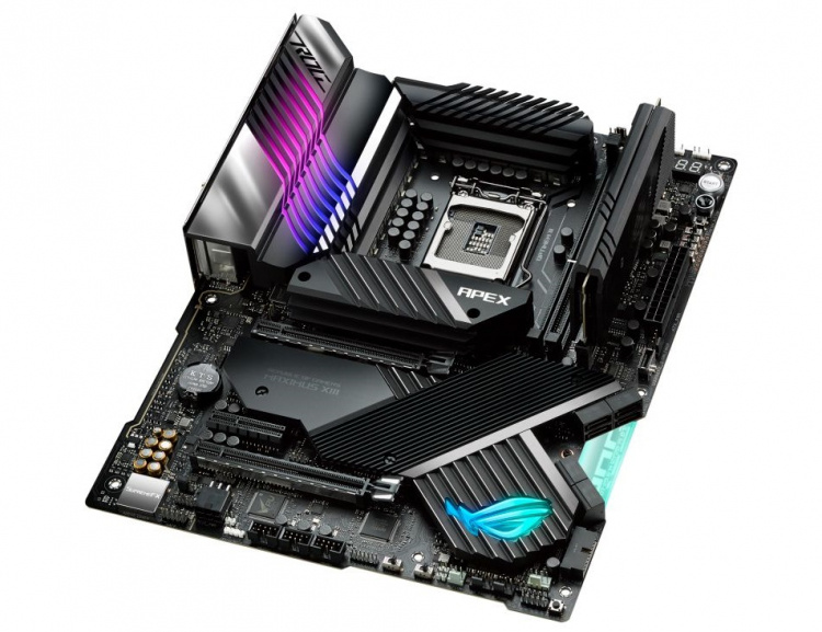Материнская плата Asus ROG MAXIMUS XIII APEX Soc-1200 Intel Z590 2xDDR4 ATX AC`97 8ch(7.1) 2.5Gg RAID — фото 2