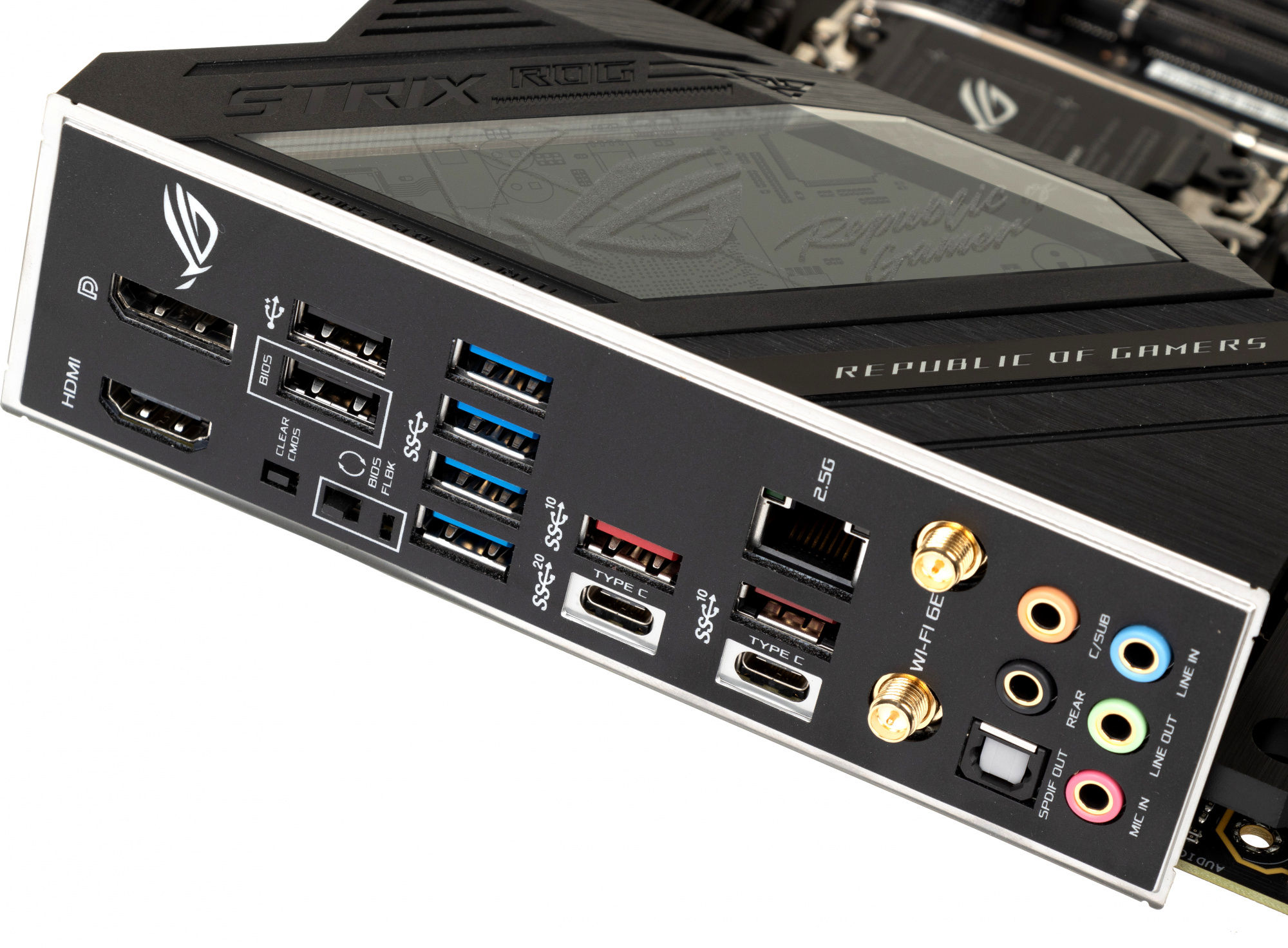 Материнская плата Asus ROG STRIX Z690-F GAMING WIFI Soc-1700 Intel Z690 4xDDR5 ATX AC`97 8ch(7.1) 2.5Gg RAID+HDMI+DP — фото 2