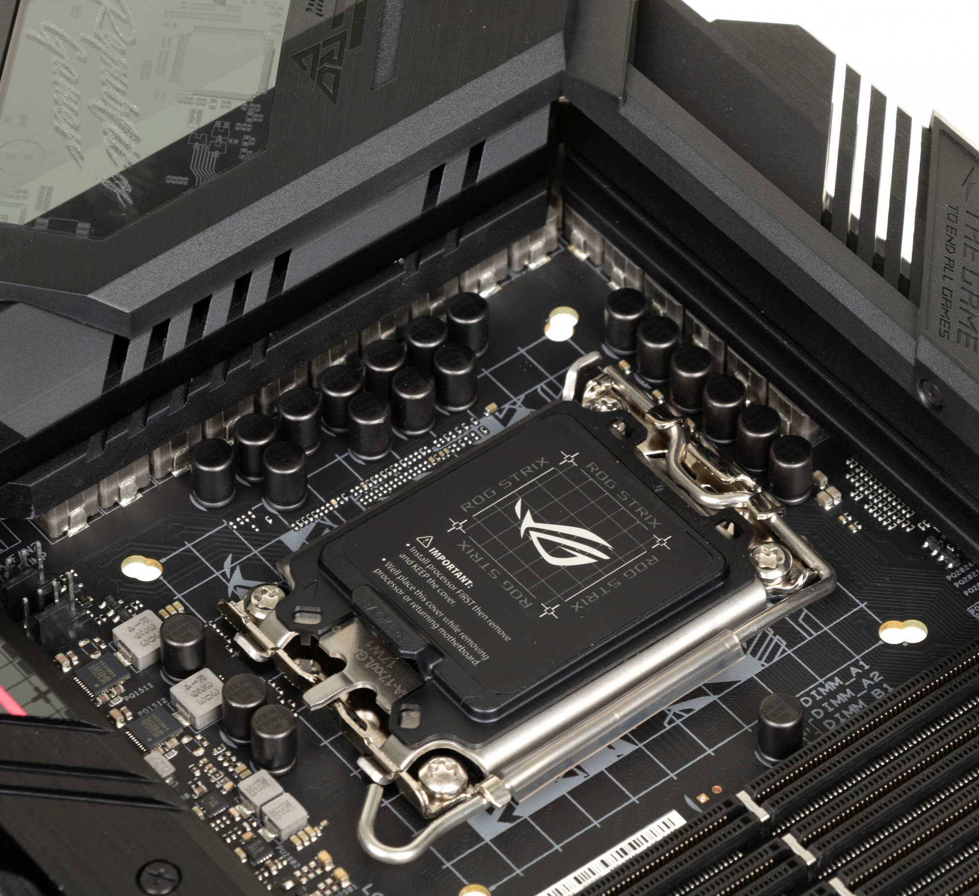 Материнская плата Asus ROG STRIX Z690-F GAMING WIFI Soc-1700 Intel Z690 4xDDR5 ATX AC`97 8ch(7.1) 2.5Gg RAID+HDMI+DP — фото 8