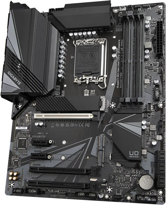 Материнская плата Gigabyte Z690 UD DDR4 Soc-1700 Intel Z690 4xDDR4 ATX AC`97 8ch(7.1) 2.5Gg RAID+HDMI+DP — фото 4