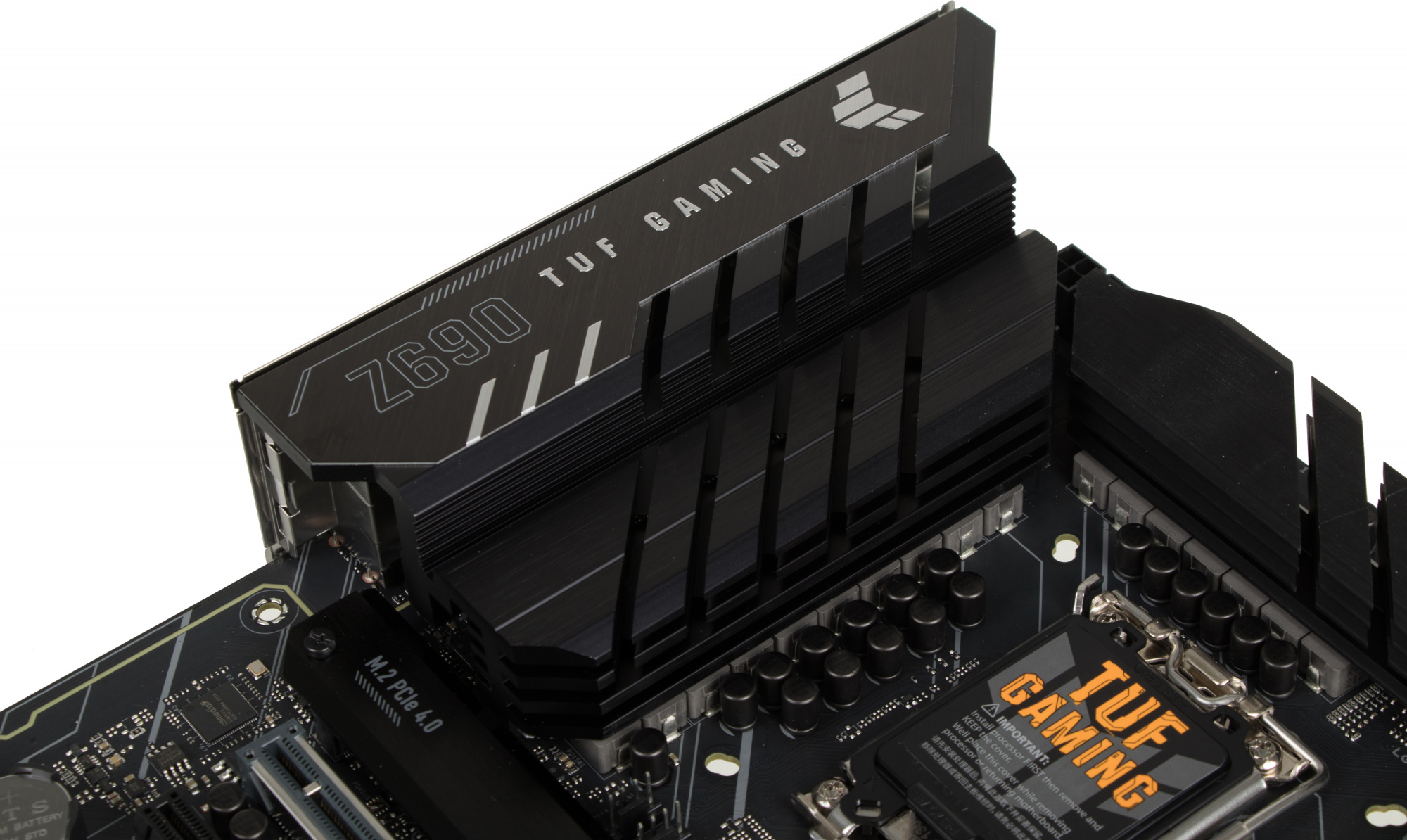 Материнская плата Asus TUF GAMING Z690-PLUS D4 Soc-1700 Intel Z690 4xDDR4 ATX AC`97 8ch(7.1) 2.5Gg RAID+HDMI+DP