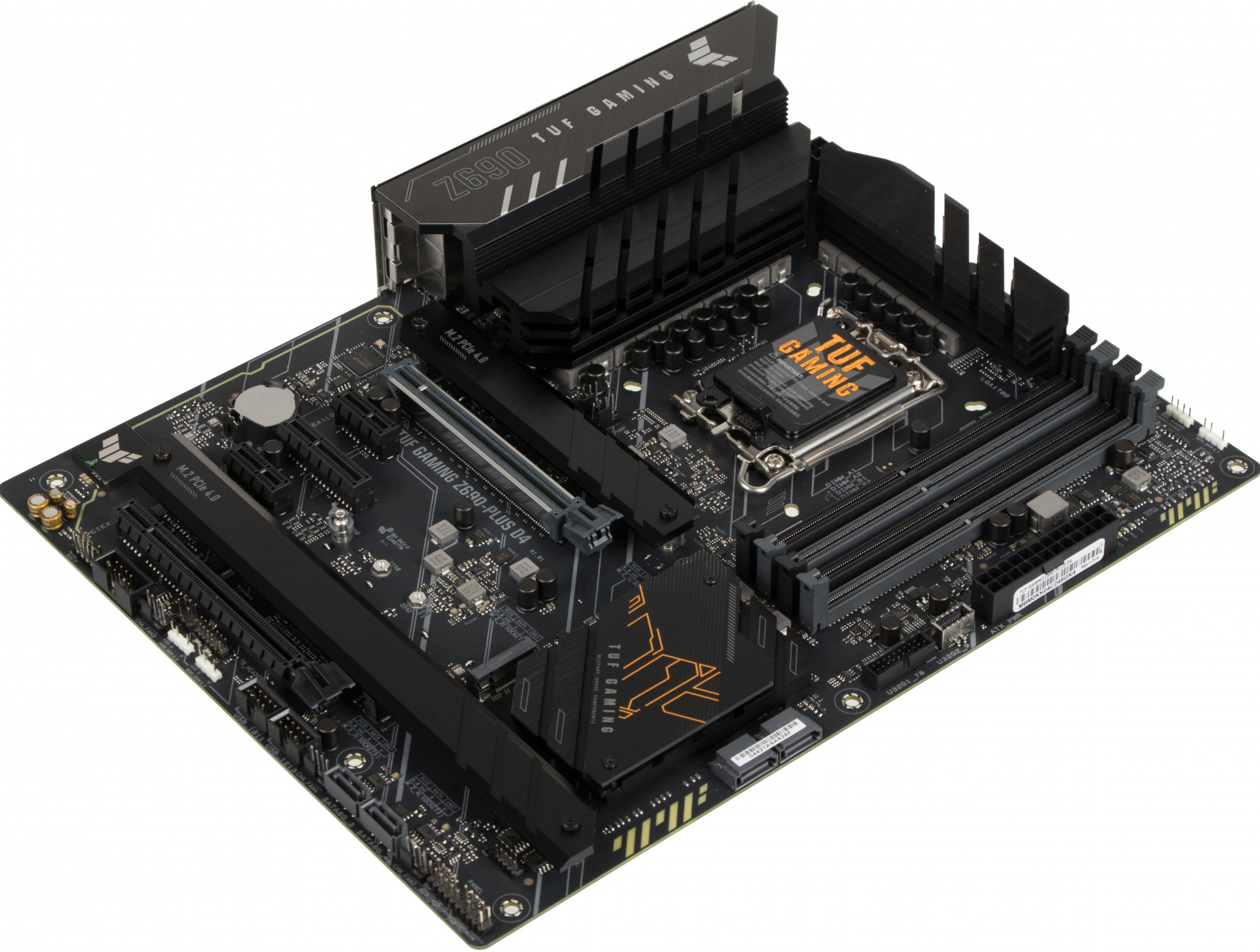 Материнская плата Asus TUF GAMING Z690-PLUS D4 Soc-1700 Intel Z690 4xDDR4 ATX AC`97 8ch(7.1) 2.5Gg RAID+HDMI+DP — фото 11