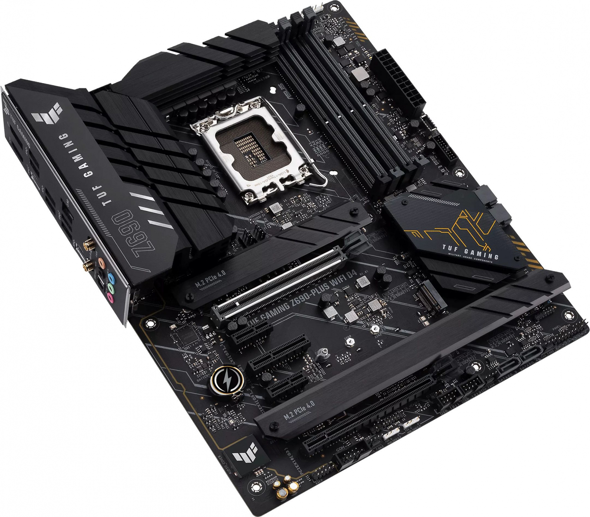 Материнская плата Asus TUF GAMING Z690-PLUS WIFI D4 Soc-1700 Intel Z690 4xDDR4 ATX AC`97 8ch(7.1) 2.5Gg RAID+HDMI+DP — фото 3
