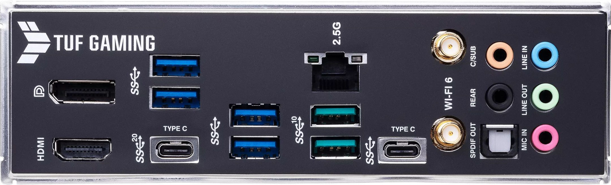 Материнская плата Asus TUF GAMING Z690-PLUS WIFI D4 Soc-1700 Intel Z690 4xDDR4 ATX AC`97 8ch(7.1) 2.5Gg RAID+HDMI+DP — фото 4