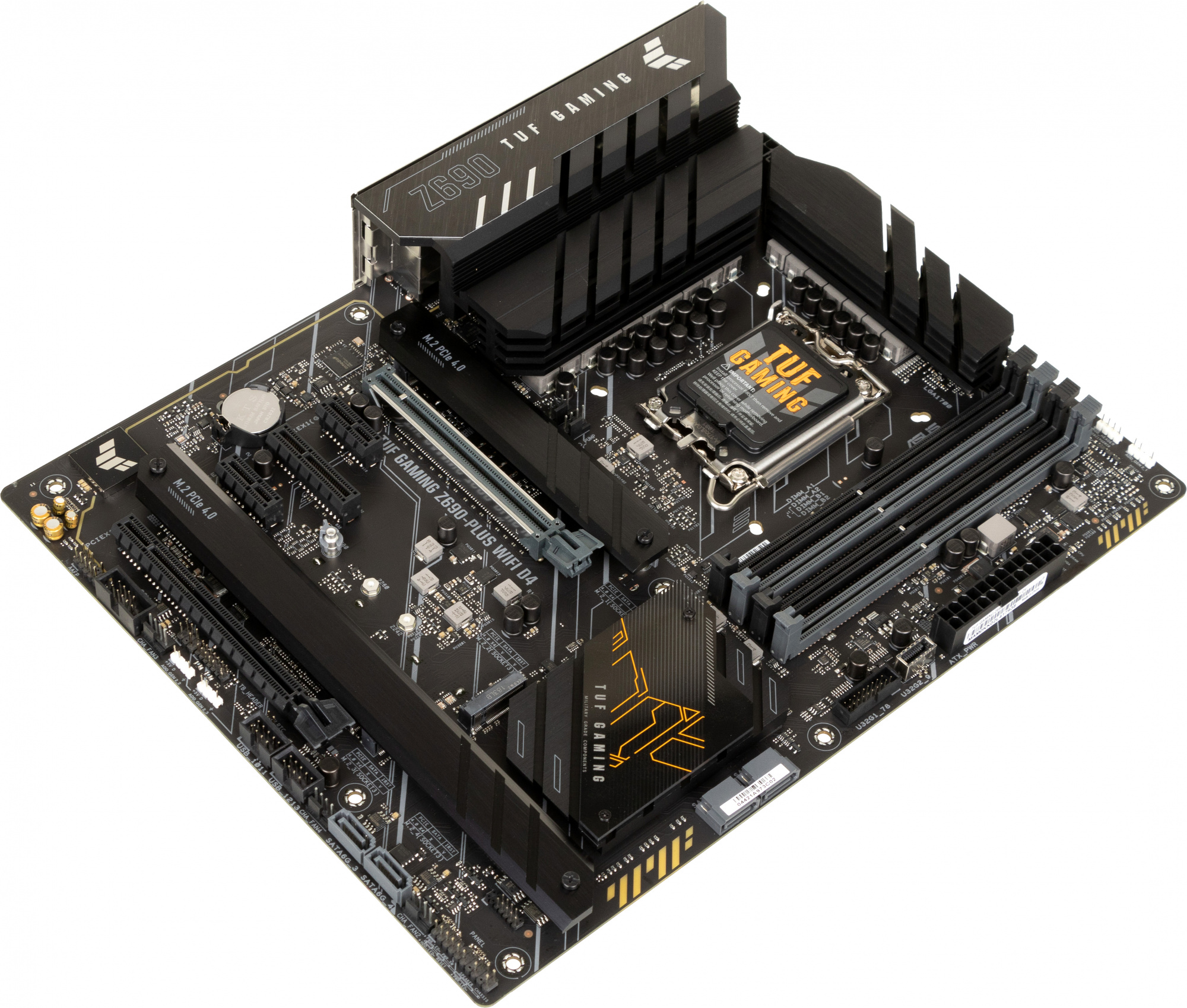 Материнская плата Asus TUF GAMING Z690-PLUS WIFI D4 Soc-1700 Intel Z690 4xDDR4 ATX AC`97 8ch(7.1) 2.5Gg RAID+HDMI+DP — фото 8