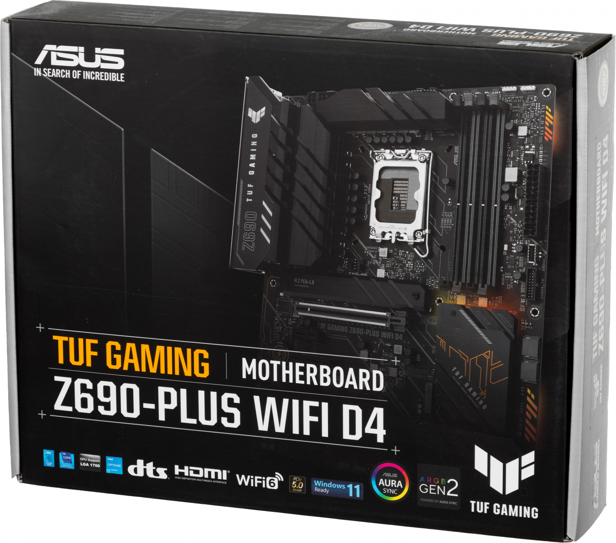 Материнская плата Asus TUF GAMING Z690-PLUS WIFI D4 Soc-1700 Intel Z690 4xDDR4 ATX AC`97 8ch(7.1) 2.5Gg RAID+HDMI+DP — фото 11