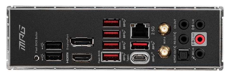 Материнская плата MSI MPG Z690 EDGE WIFI DDR4 Soc-1700 Intel Z690 4xDDR4 ATX AC`97 8ch(7.1) 2.5Gg RAID+HDMI+DP — фото 4