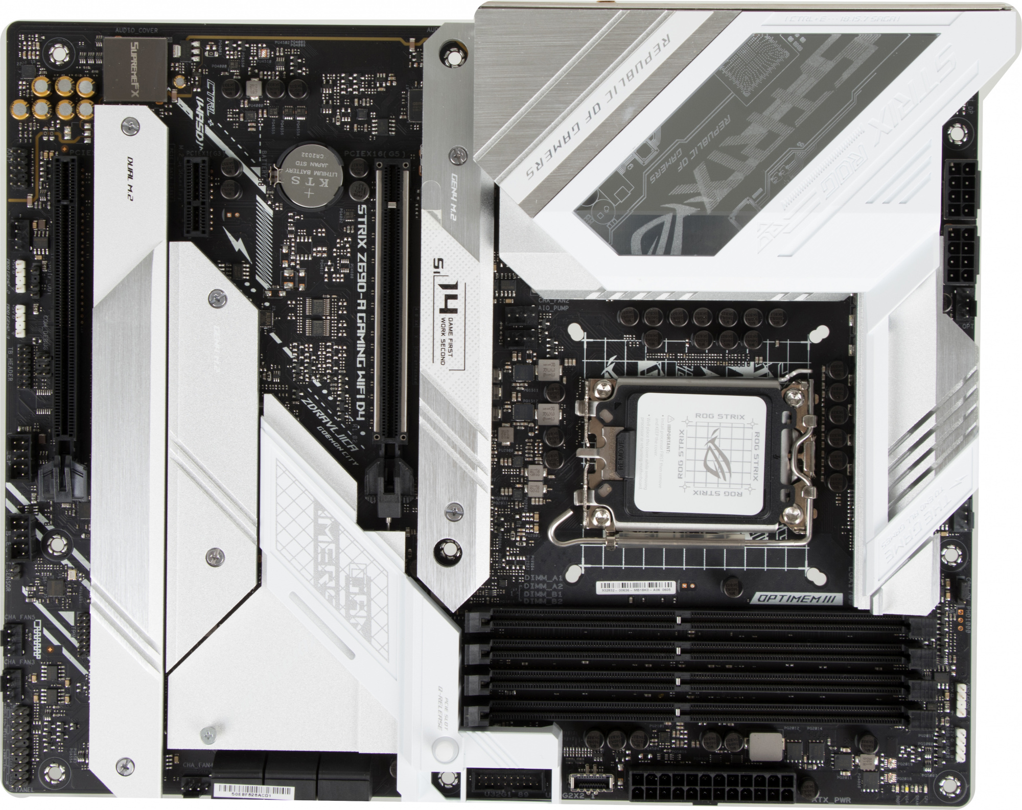 Материнская плата Asus ROG STRIX Z690-A GAMING WIFI D4 Soc-1700 Intel Z690 4xDDR4 ATX AC`97 8ch(7.1) 2.5Gg RAID+HDMI — фото 19