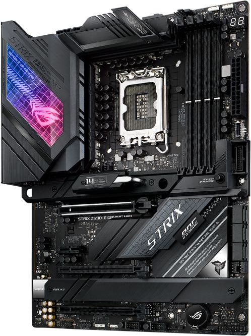 Материнская плата Asus ROG STRIX Z690-E GAMING WIFI Soc-1700 Intel Z690 4xDDR5 ATX AC`97 8ch(7.1) 2.5Gg RAID+HDMI+DP — фото 3