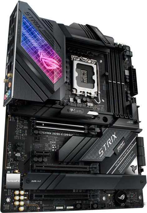 Материнская плата Asus ROG STRIX Z690-E GAMING WIFI Soc-1700 Intel Z690 4xDDR5 ATX AC`97 8ch(7.1) 2.5Gg RAID+HDMI+DP — фото 4