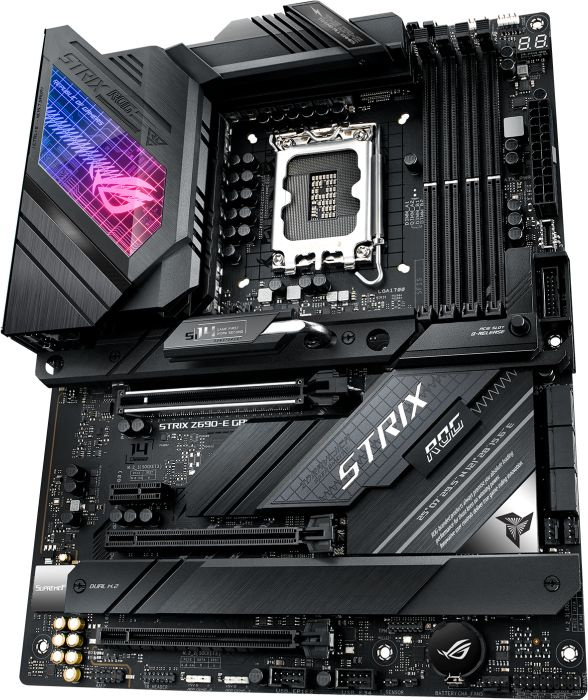 Материнская плата Asus ROG STRIX Z690-E GAMING WIFI Soc-1700 Intel Z690 4xDDR5 ATX AC`97 8ch(7.1) 2.5Gg RAID+HDMI+DP — фото 5