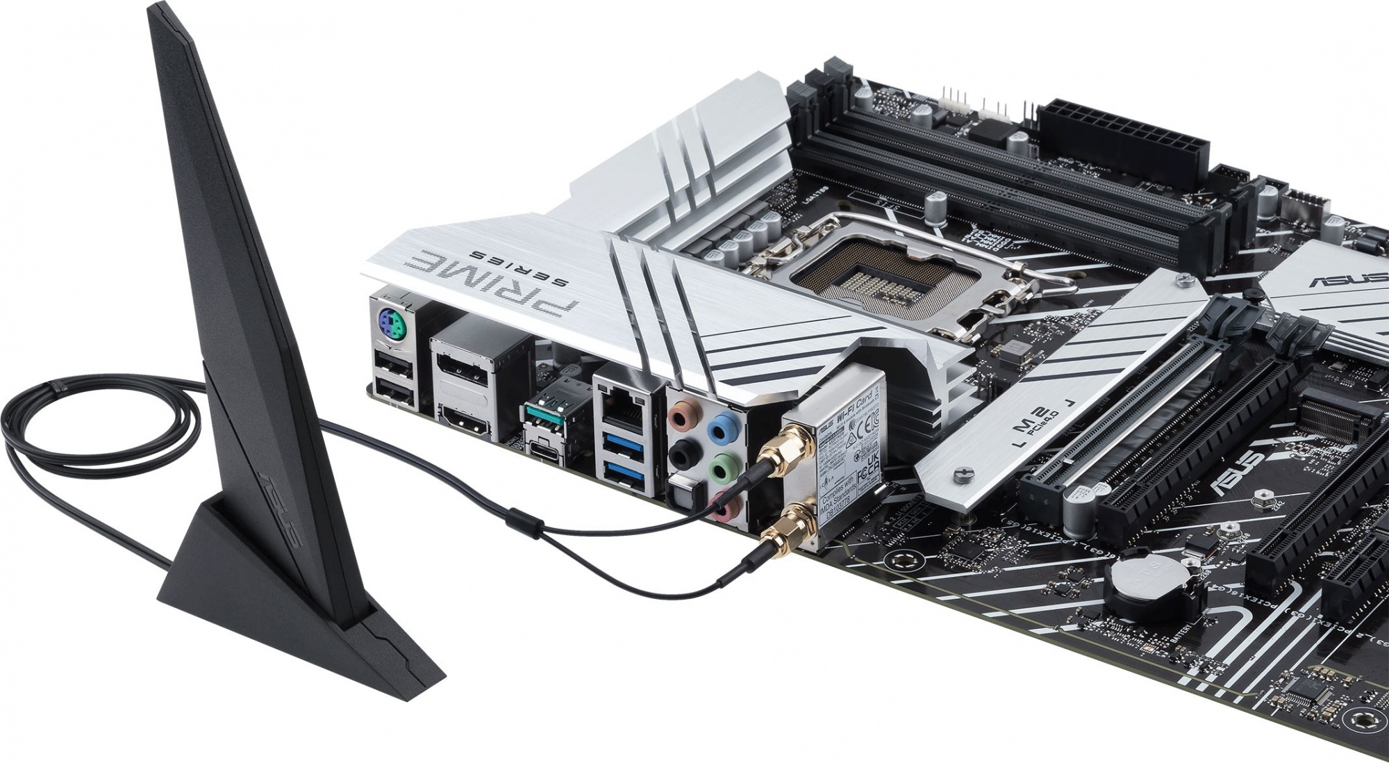 Материнская плата Asus PRIME Z690-P WIFI Soc-1700 Intel Z690 4xDDR5 ATX AC`97 8ch(7.1) 2.5Gg RAID+HDMI+DP — фото 6