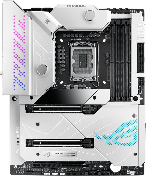 Материнская плата Asus ROG MAXIMUS Z690 FORMULA Soc-1700 Intel Z690 4xDDR5 ATX AC`97 8ch(7.1) 10Gigabit RAID+HDMI — фото 3