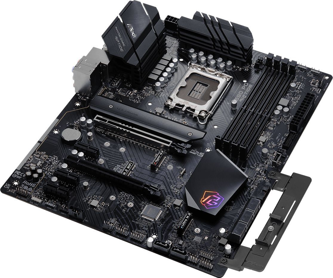 Материнская плата Asrock Z690 PG RIPTIDE Soc-1700 Intel Z690 4xDDR4 ATX AC`97 8ch(7.1) 2.5Gg RAID+HDMI — фото 6