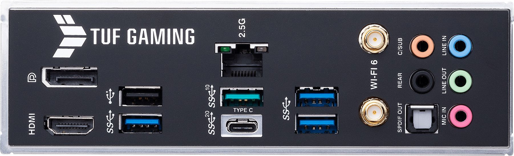 Материнская плата Asus TUF GAMING B660-PLUS WIFI D4 Soc-1700 Intel B660 4xDDR4 ATX AC`97 8ch(7.1) 2.5Gg RAID+HDMI+DP — фото 4