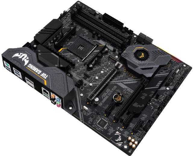 Материнская плата Asus TUF GAMING X570-PLUS Soc-AM4 AMD X570 4xDDR4 ATX AC`97 8ch(7.1) GbLAN RAID+HDMI+DP — фото 3