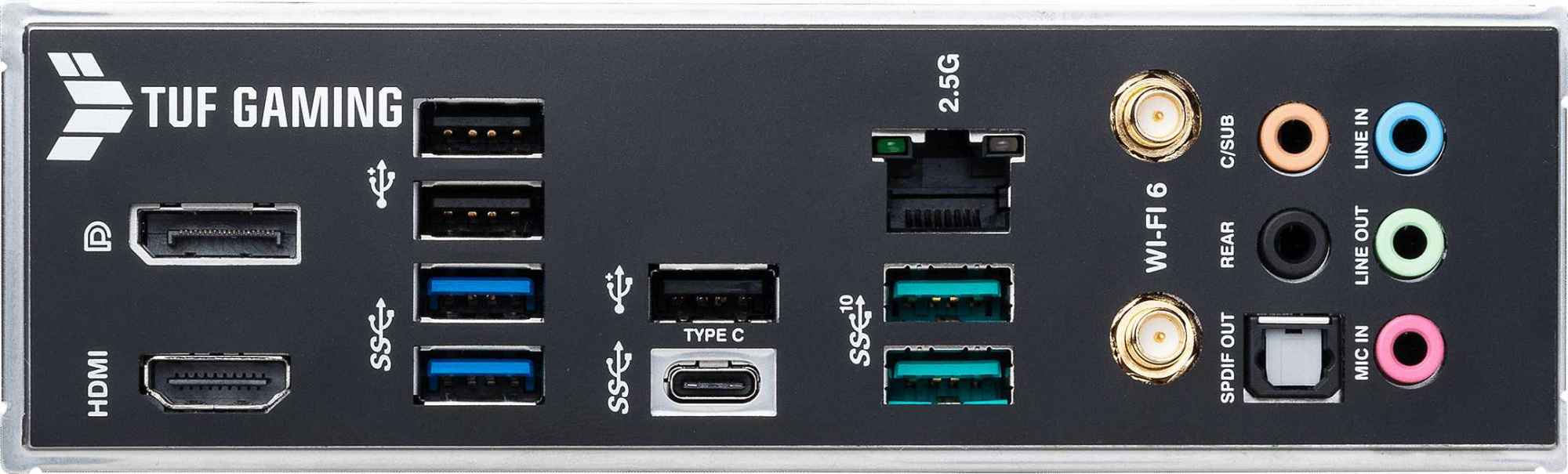 Материнская плата Asus TUF GAMING B560-PLUS WIFI Soc-1200 Intel B560 4xDDR4 ATX AC`97 8ch(7.1) 2.5Gg+HDMI+DP — фото 5