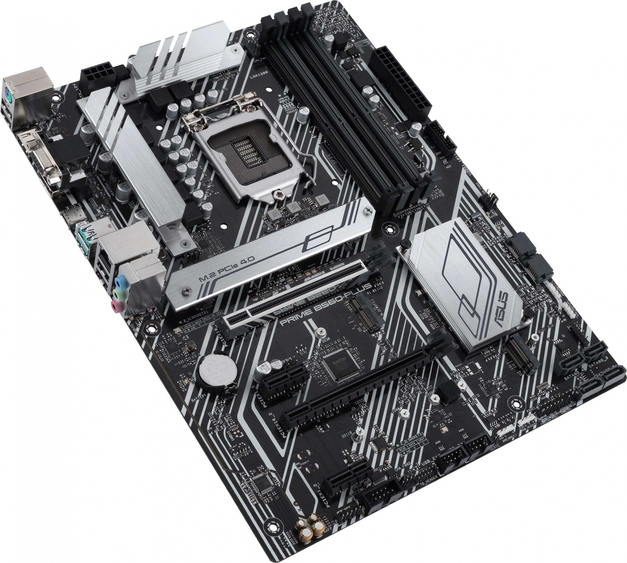 Материнская плата Asus PRIME B560-PLUS Soc-1200 Intel B560 4xDDR4 ATX AC`97 8ch(7.1) GbLAN+VGA+HDMI+DP — фото 3