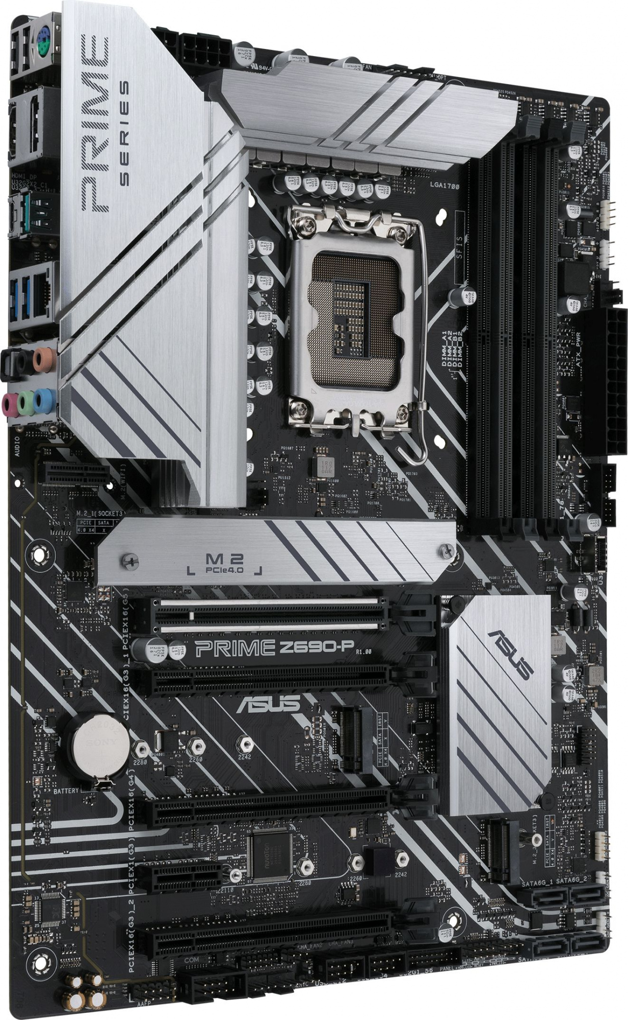 Материнская плата Asus PRIME Z690-P Soc-1700 Intel Z690 4xDDR5 ATX AC`97 8ch(7.1) 2.5Gg RAID+HDMI+DP — фото 2