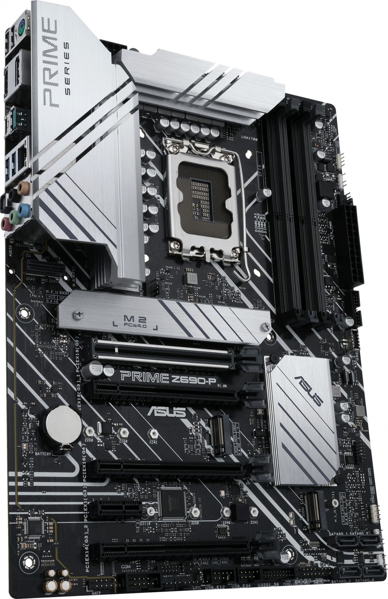 Материнская плата Asus PRIME Z690-P Soc-1700 Intel Z690 4xDDR5 ATX AC`97 8ch(7.1) 2.5Gg RAID+HDMI+DP — фото 3