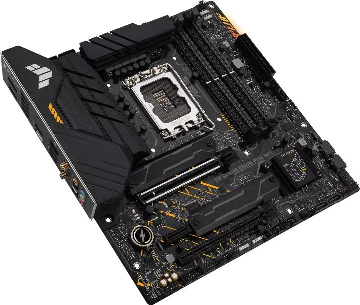 Материнская плата Asus TUF GAMING B660M-PLUS WIFI Soc-1700 Intel B660 4xDDR5 mATX AC`97 8ch(7.1) 2.5Gg RAID+HDMI+DP — фото 3