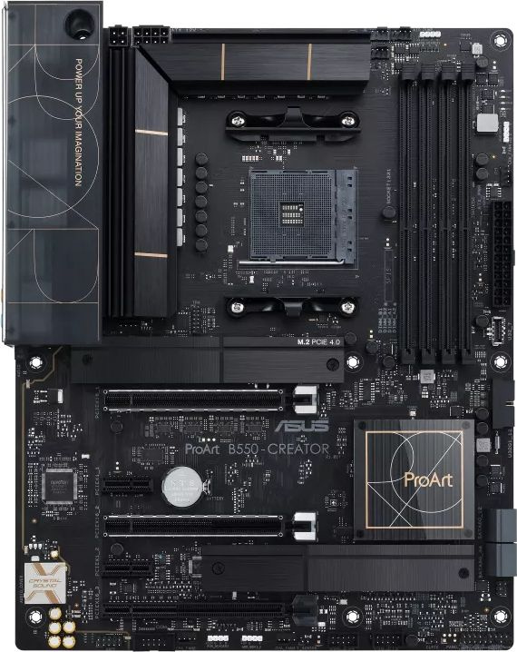 Материнская плата Asus PROART B550-CREATOR Soc-AM4 AMD B550 4xDDR4 ATX AC`97 8ch(7.1) 2x2.5Gg RAID+HDMI+DP — фото 7