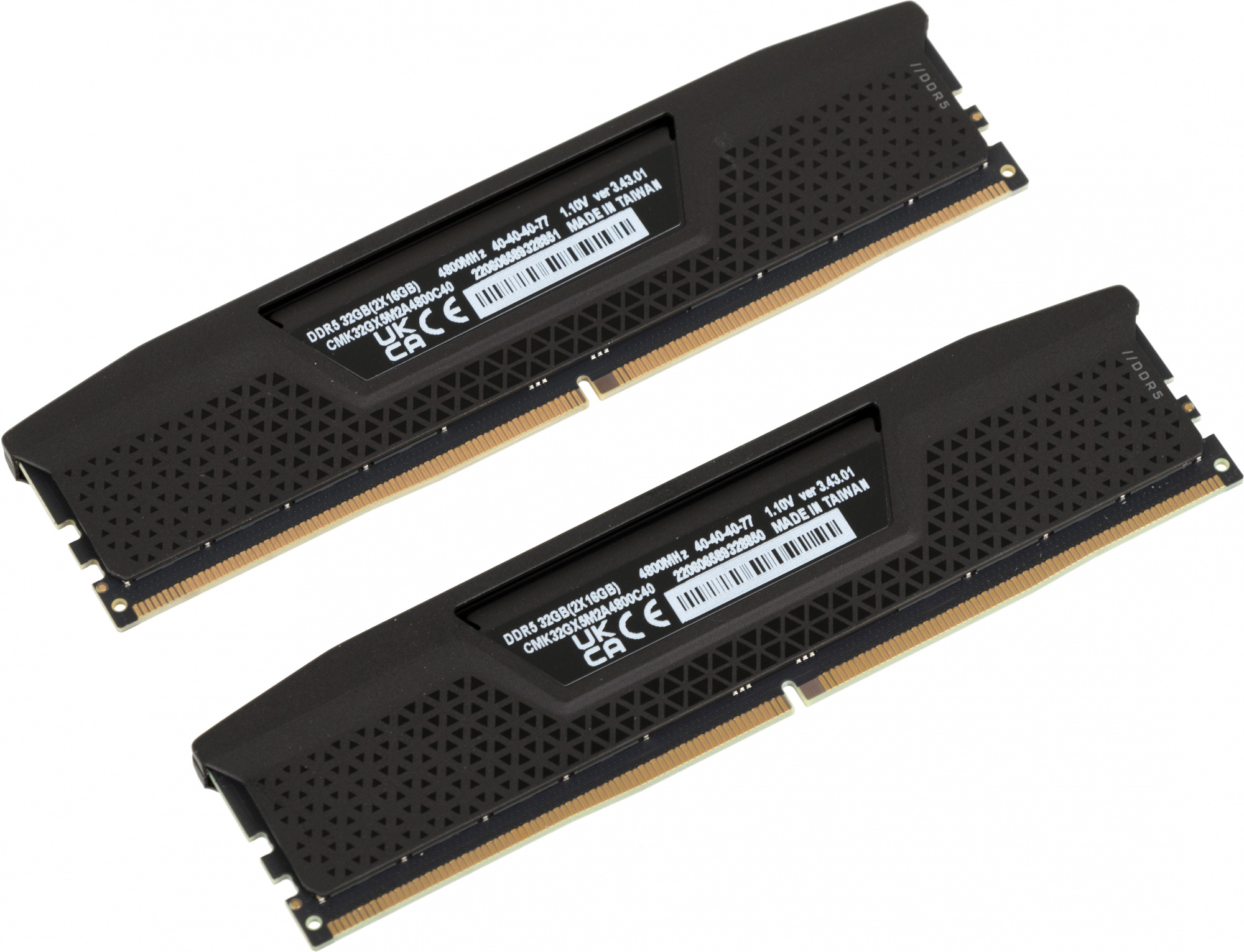 Память DDR5 2x16Gb 4800MHz Corsair CMK32GX5M2A4800C40 Vengeance RTL PC5-38400 CL40 DIMM 288-pin 1.25В single rank — фото 5