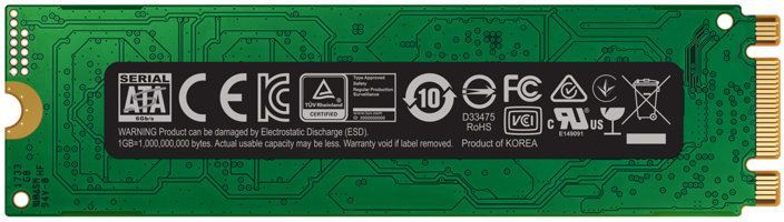 Накопитель SSD Samsung SATA III 1Tb MZ-N6E1T0BW 860 EVO M.2 2280