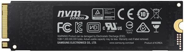 Накопитель SSD Samsung PCI-E x4 512Gb MZ-V7P512BW 970 PRO M.2 2280 — фото 4