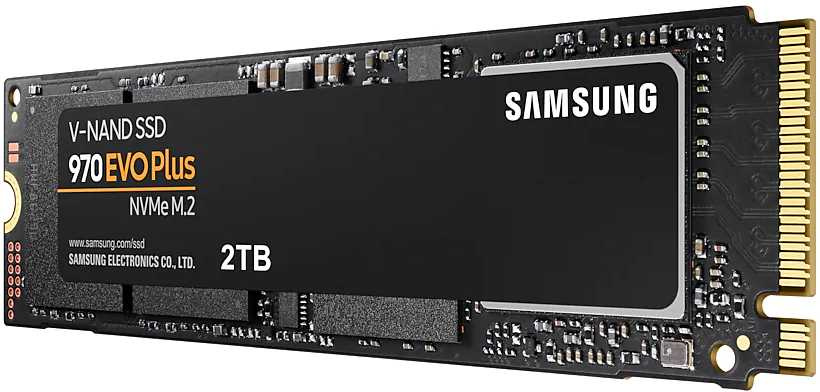 Накопитель SSD Samsung PCI-E x4 2Tb MZ-V7S2T0BW 970 EVO Plus M.2 2280 — фото 4