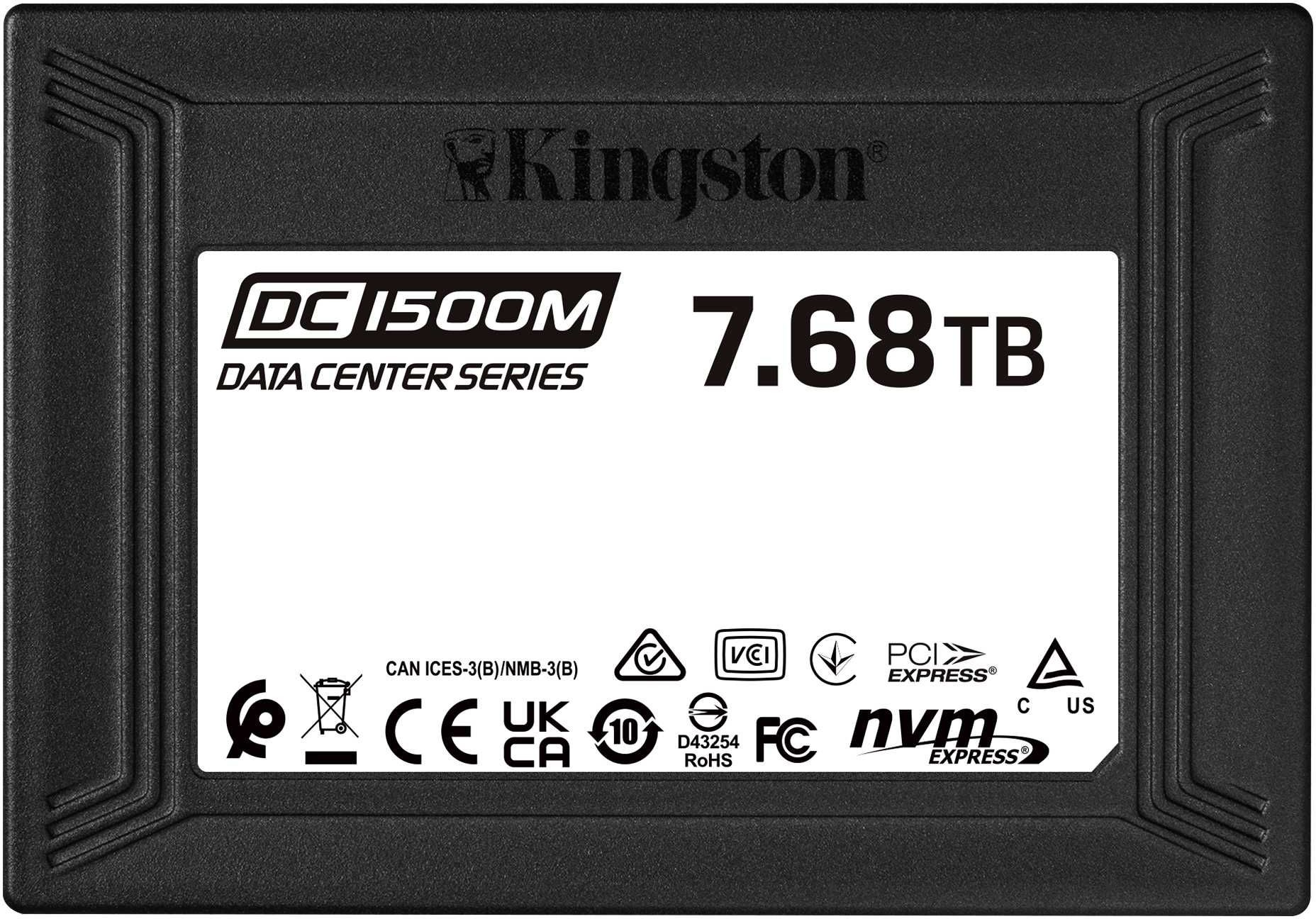 Накопитель SSD Kingston PCI-E 3.0 7.68Tb SEDC1500M/7680G DC1500M 2.5