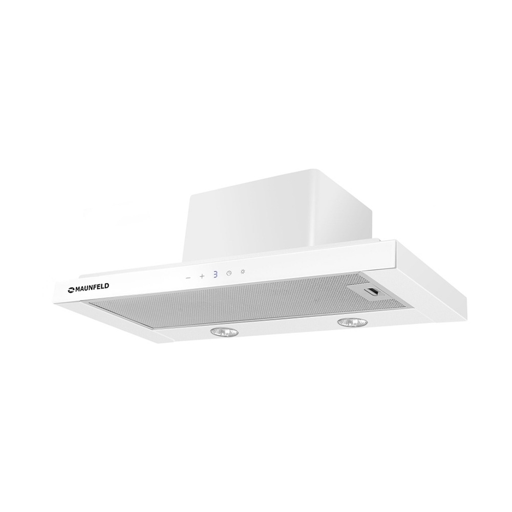 Встраиваемая вытяжка Maunfeld Ouse Touch 60 Glass White